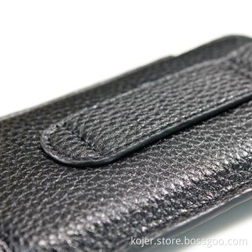 Leather Cellphone Cases for iPhone 5, Made of PU Leather, Retractable Pull-tab, OEM Orders Welcomed